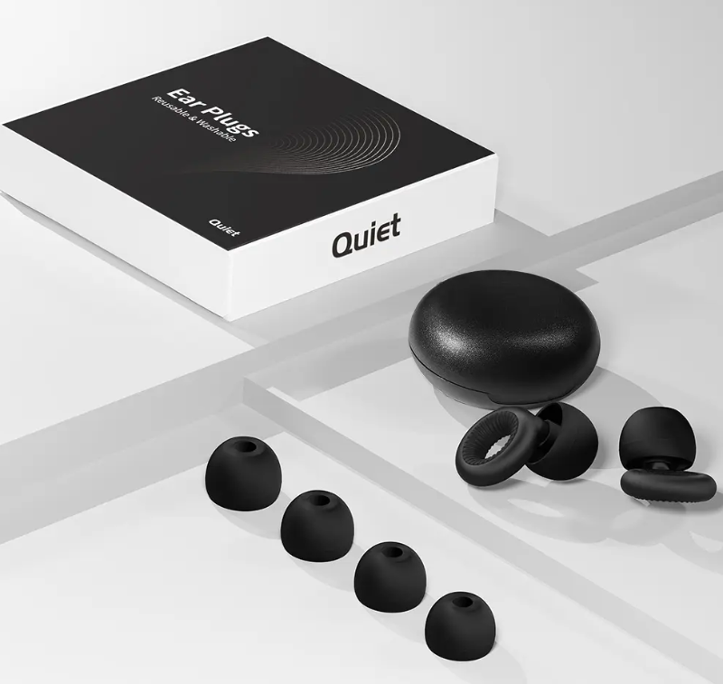 Silicone Earplugs for Sleeping or Noise Reduction